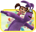 Les aventures fabuleuses de Kate et de son ami lapin!