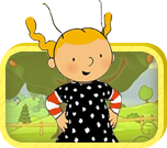 Manon aime s’amuser avec les animaux de la ferme!